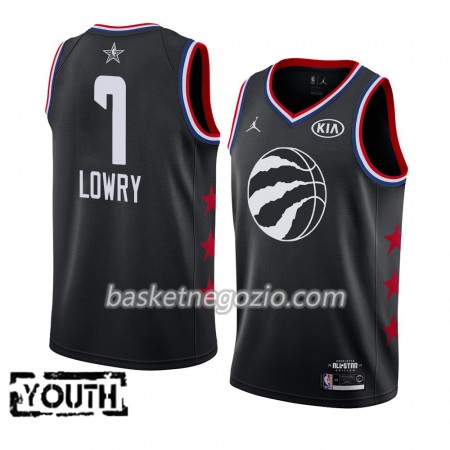 Canotte Bambino Toronto Raptors Kyle Lowry 7 2019 All-Star Jordan Brand Nero Swingman